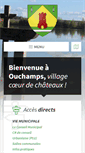 Mobile Screenshot of communeouchamps.fr